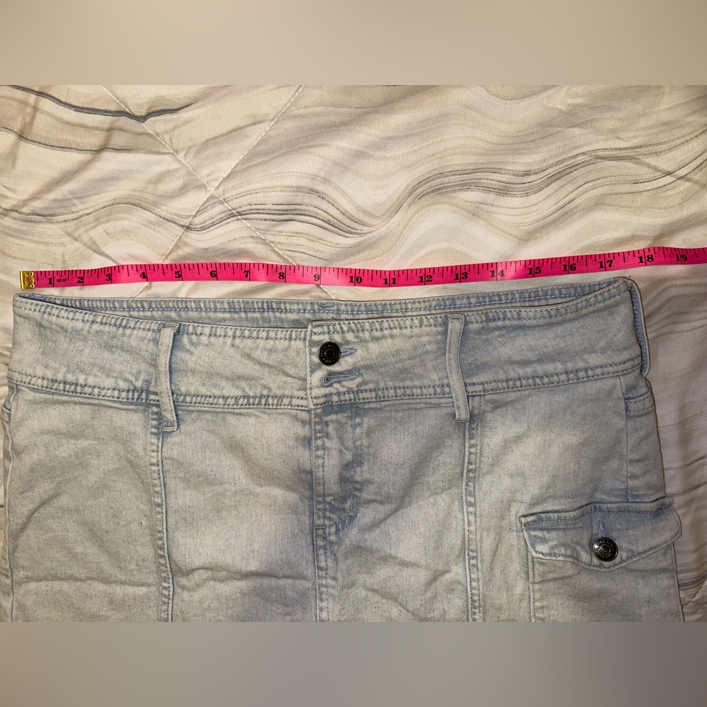 Wild‎ Fable Light Blue Denim Skirt - Picture 5 of 7